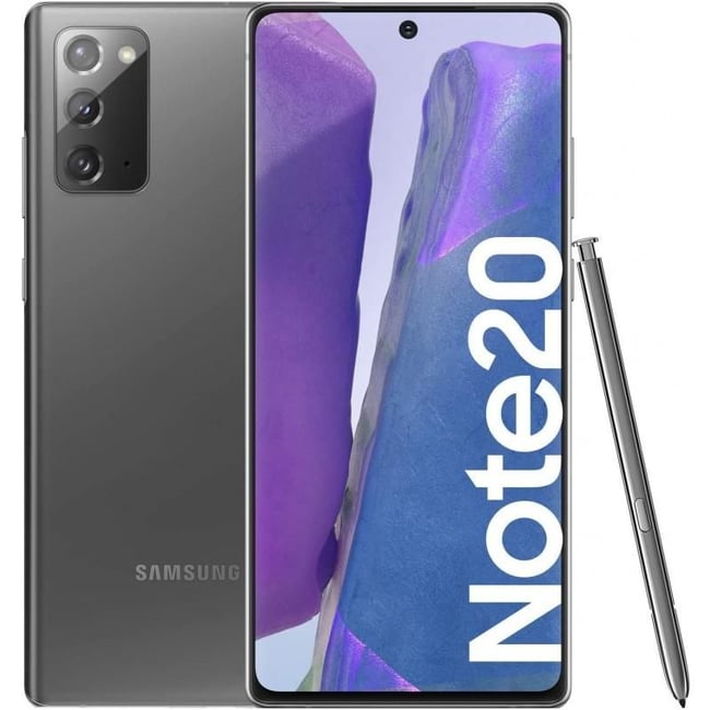 Smartphone Galaxy Note 20 (Dual SIM) gris  - bon état <span itemprop=