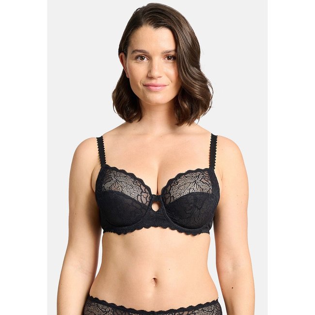 Soutien-gorge emboitant Océane noir <span itemprop=