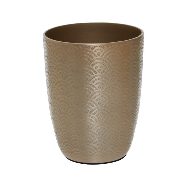 300ml Art Deco Gold Finish Tumbler, champagne, SO'HOME
