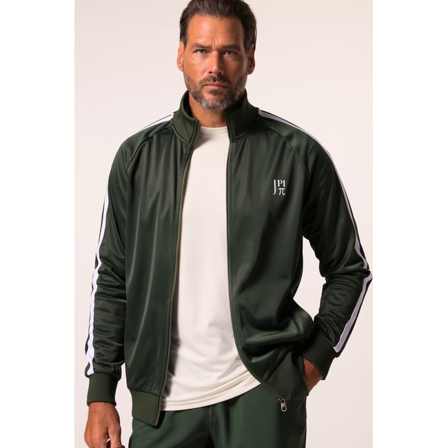 Veste de survêtement vert foncé <span itemprop=