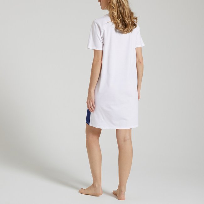 Camicia da notte Big Tee Catsline bianco/marine CATSLINE