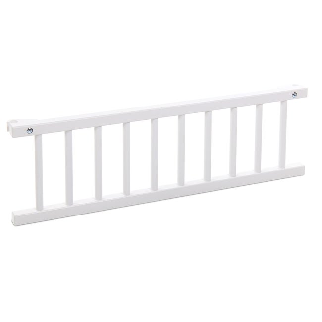 Barrière sécurité 4e côté berceaux Cododo Original Midi Mini verni blanc verni <span itemprop=
