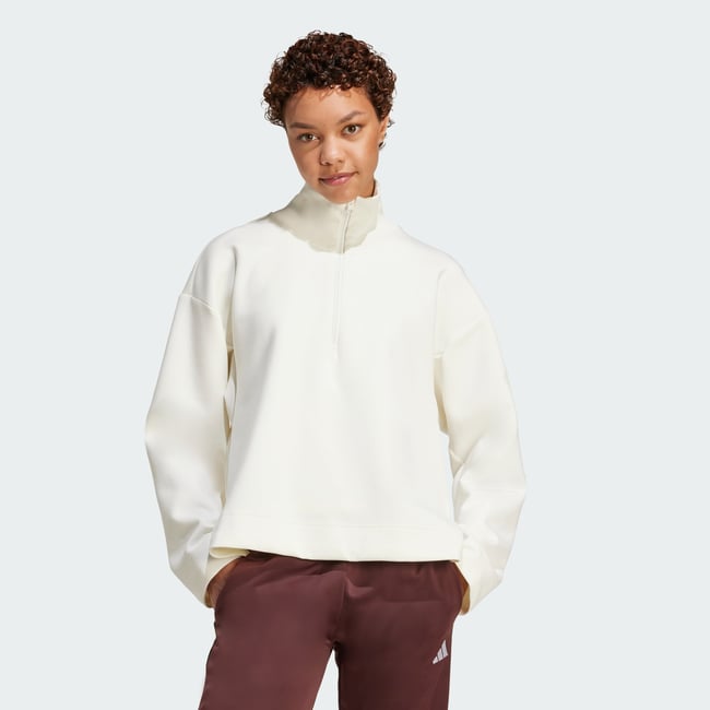 Haut Zip 1/4 Soft Lux - ADIDAS SPORTSWEAR