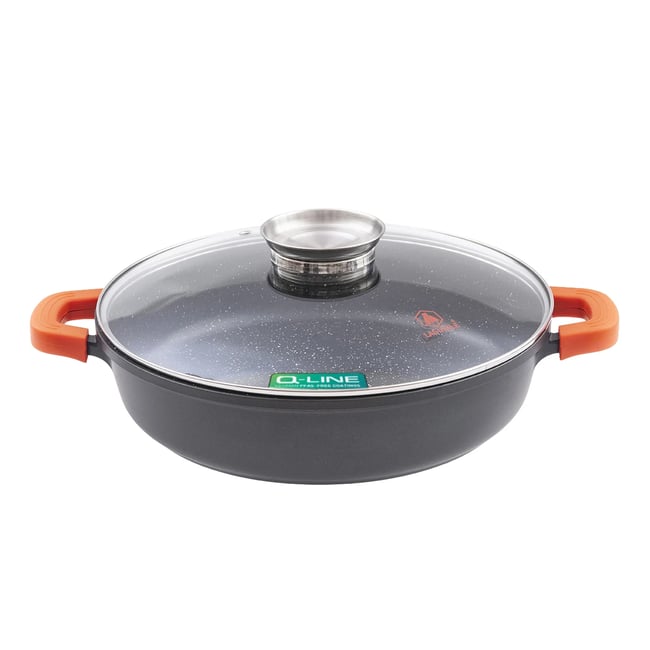 Sautoir en aluminium - Robucook noir <span itemprop=