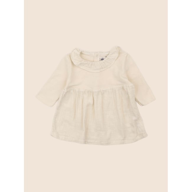 Robe - Bon état beige <span itemprop=