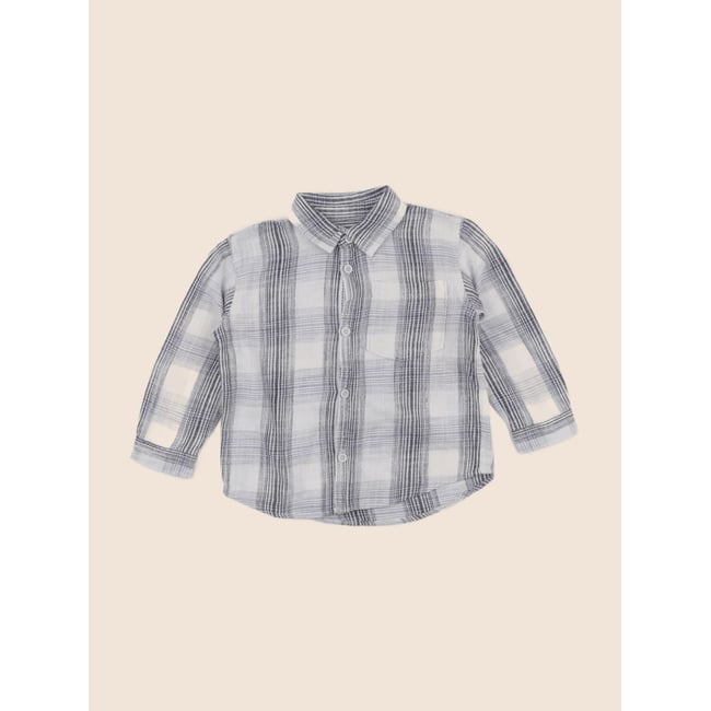 Chemise - Très bon état beige, bleu <span itemprop=