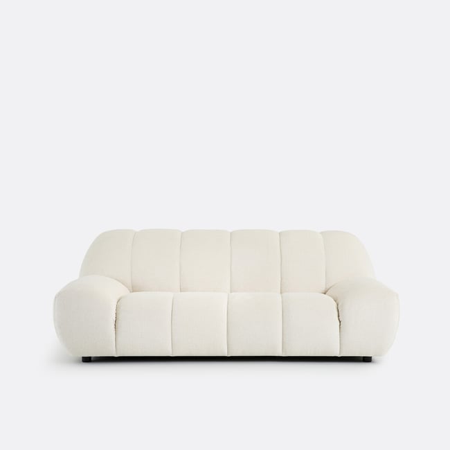 3-Sitzer-Sofa aus dickem Samt, Nuria - LA REDOUTE INTERIEURS