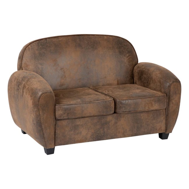 Banquette club vintage STANIS Couleur marron <span itemprop=
