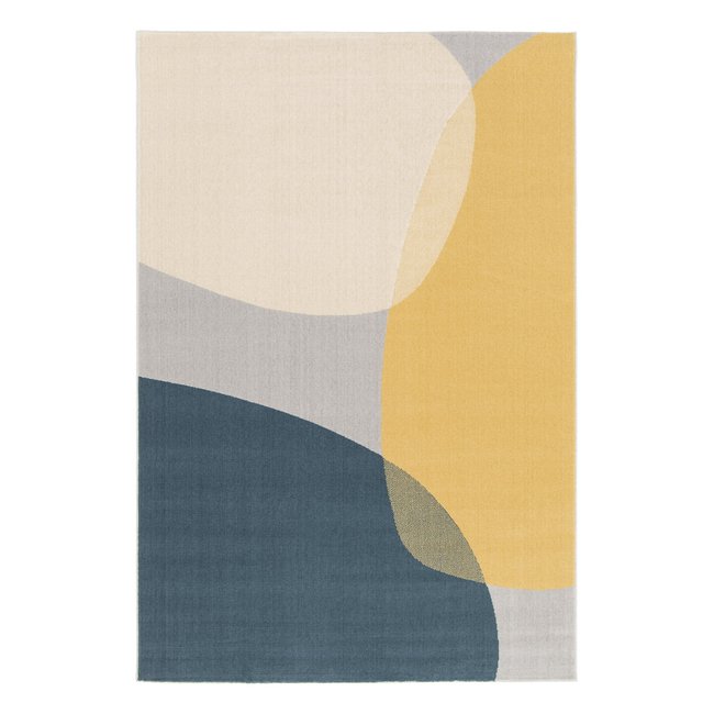 Tapis enfant doux et confortable et graphique VOLUME Couleur multicouleur <span itemprop=