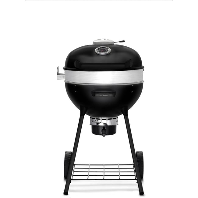 Barbecue charbon Pack Kettel Pro 57cm noit mat + plancha - NAPOLEON