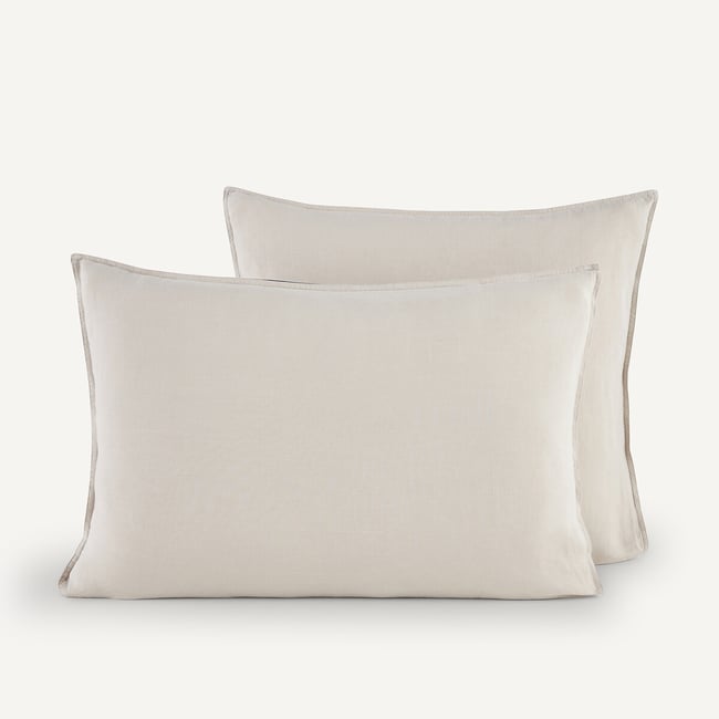 Elina Washed Linen Pillowcase - AM.PM
