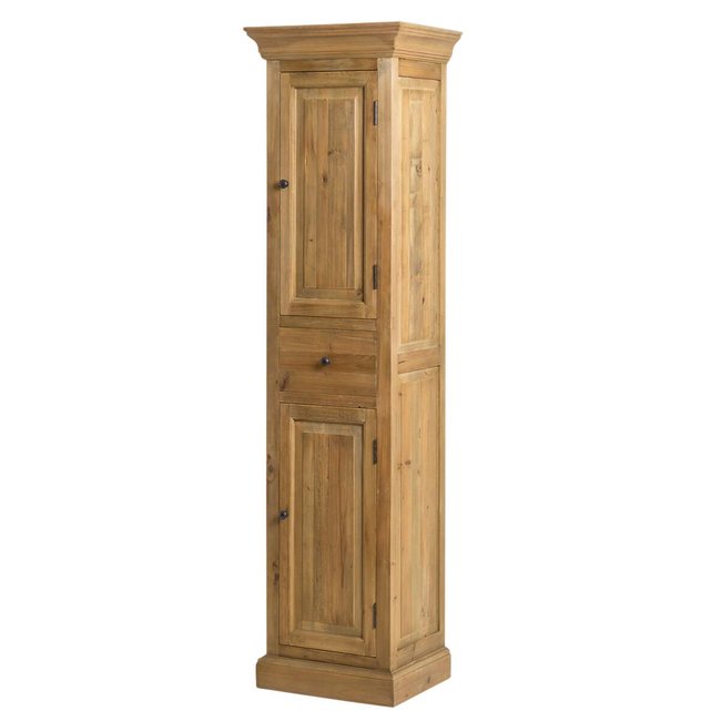 Colonne en bois recyclé GARANCE Couleur bois clair <span itemprop=