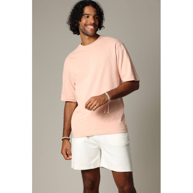 Short en éponge à la taille élastiquée avec cordon NARCISO - DEELUXE
