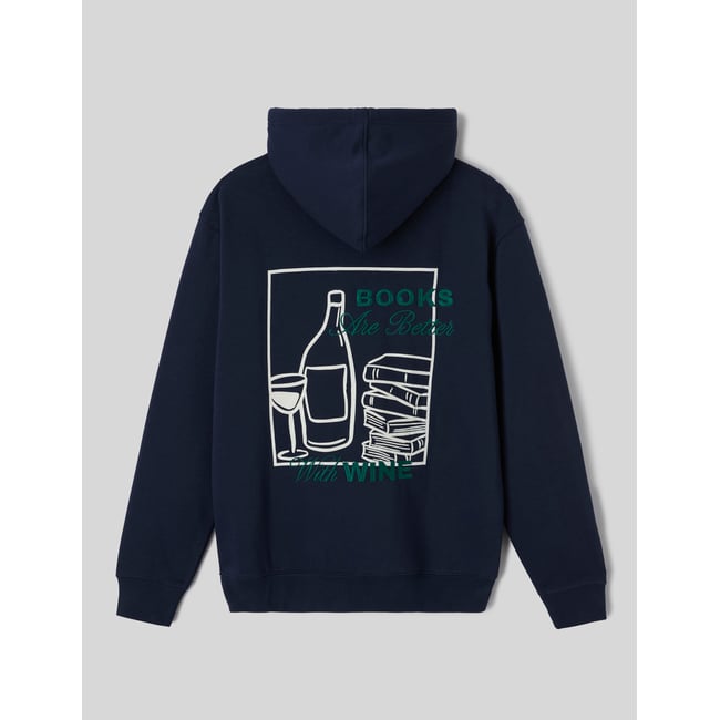 Sweat animation devant/dos bleu foncé <span itemprop=