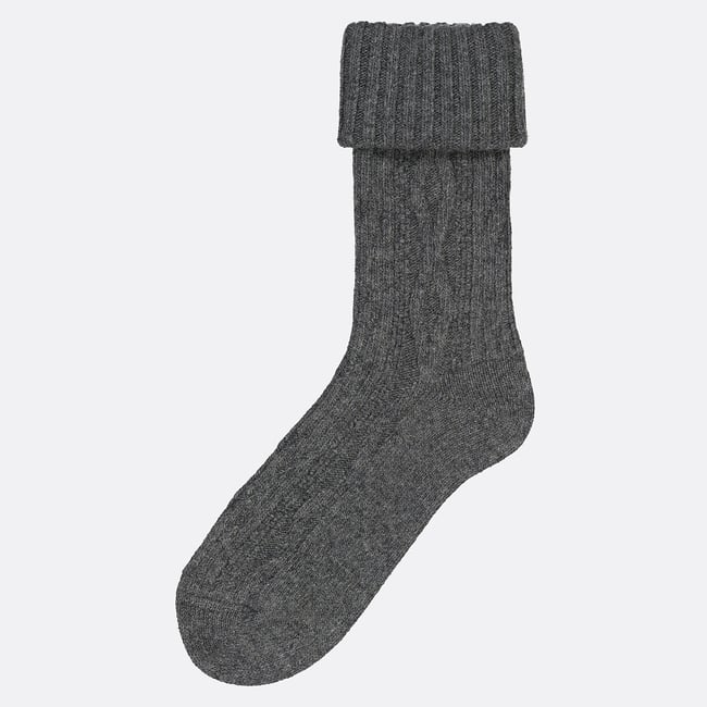 Calze calde cocooning grigio LA REDOUTE COLLECTIONS