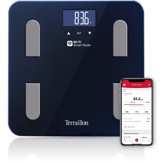 Pèse personne connecté connecte Fit Coach - TERRAILLON