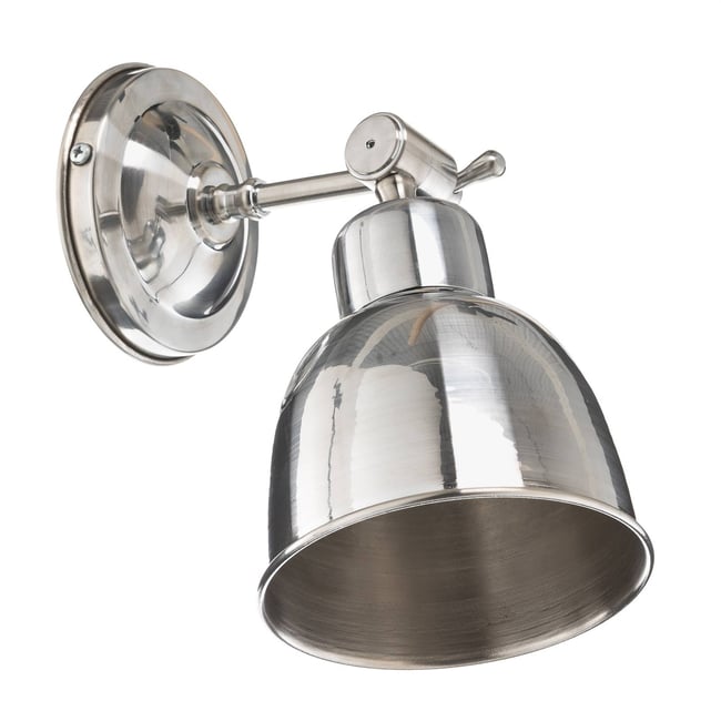 Applique en métal industrielle, Emoti Couleur chrome <span itemprop=
