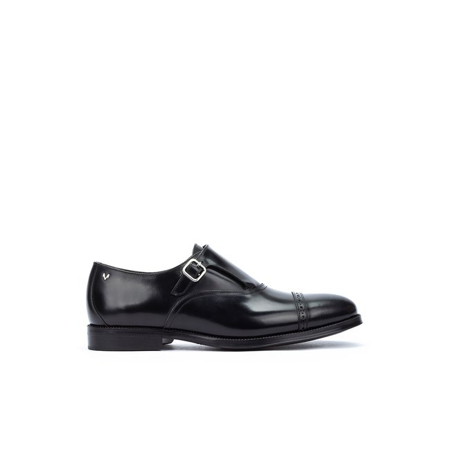 Chaussures à lacets cuir ALTON black <span itemprop=