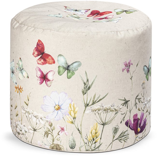 Repose pieds DOTCOM FLEURETTE Couleur multicolor <span itemprop=