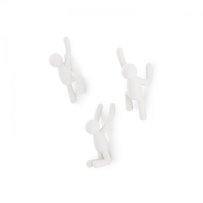Lot de 3 patères Buddy - UMBRA