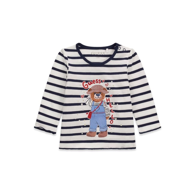 T-Shirt Imprimé À Rayures sb12 <span itemprop=