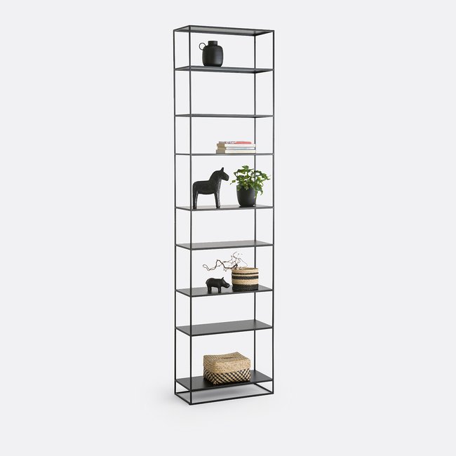 Scaffale alto metallo acciaio H240 cm, Hiba nero LA REDOUTE INTERIEURS