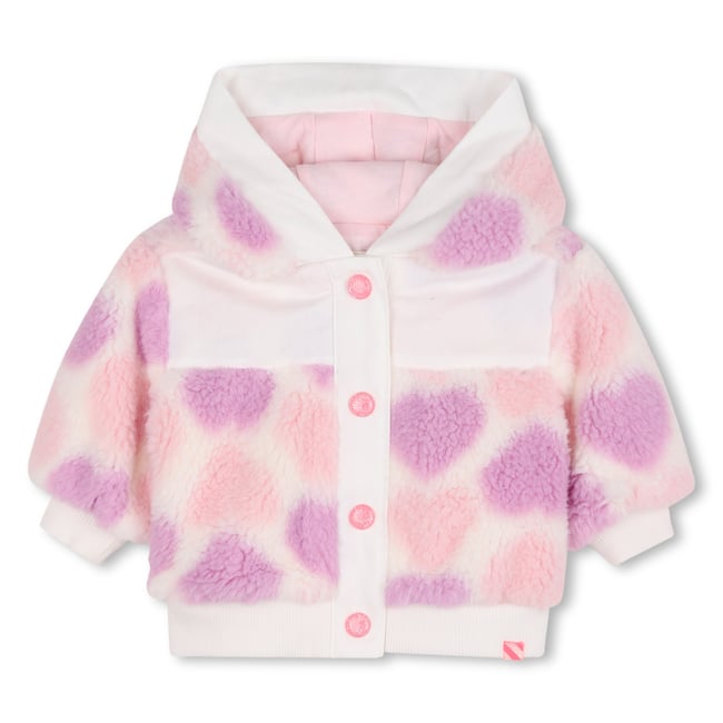 Manteau imprimé cœur rice <span itemprop=