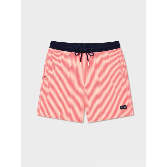 Short de bain made in France BENJAMIN corail <span itemprop=