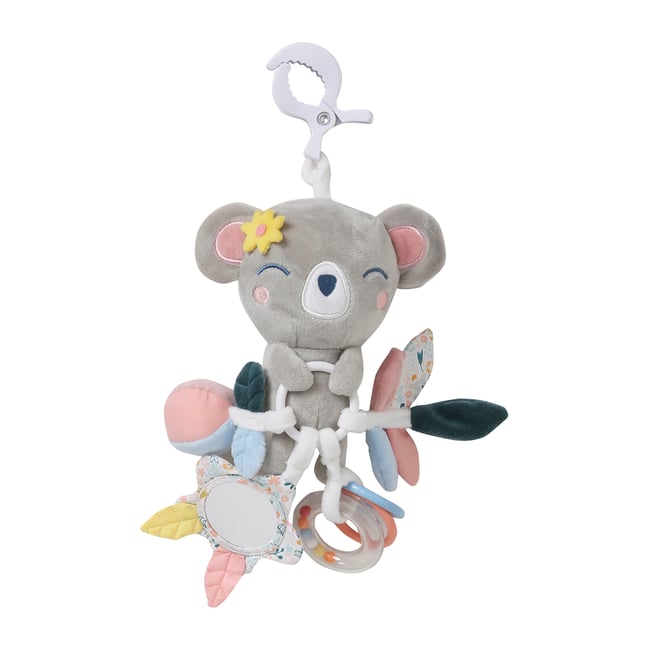 Jouet d'éveil avec pince KOALA rose - koala <span itemprop=