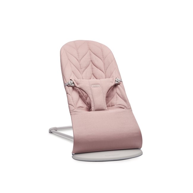 Bliss bouncer woven petal quilting, powder pink, BABYBJORN