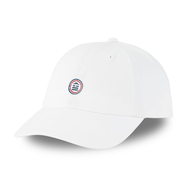 Casquette Baseball coton blanc <span itemprop=