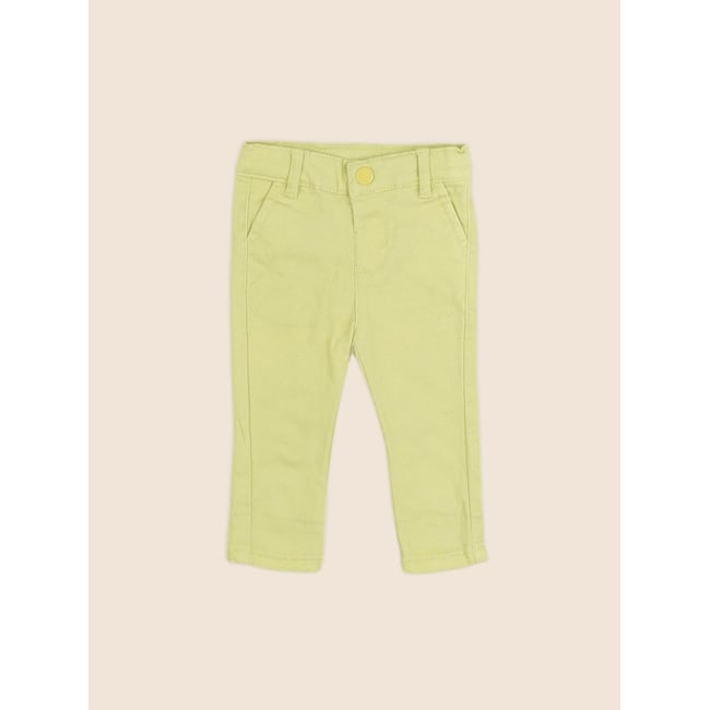 Pantalon - Très bon état jaune <span itemprop=