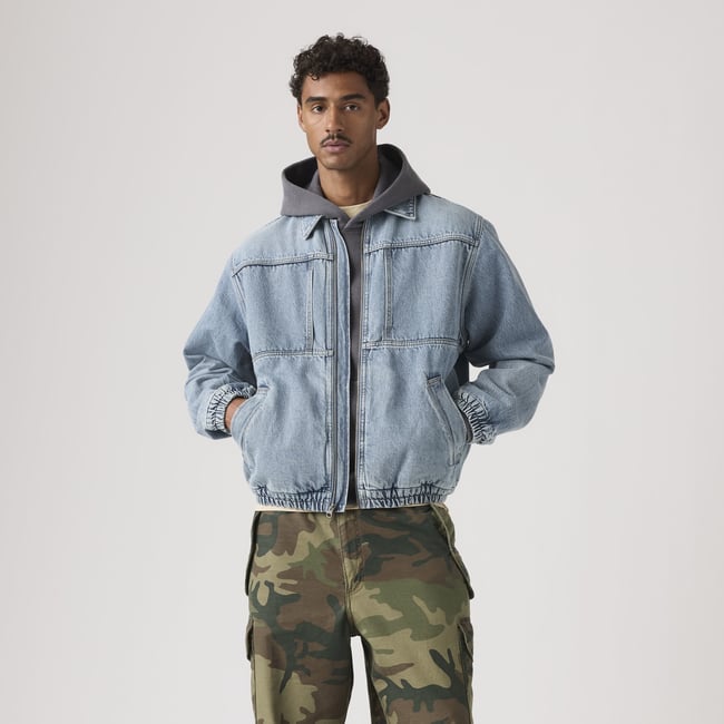 Veste Jaanai bleu - cloudy days <span itemprop=