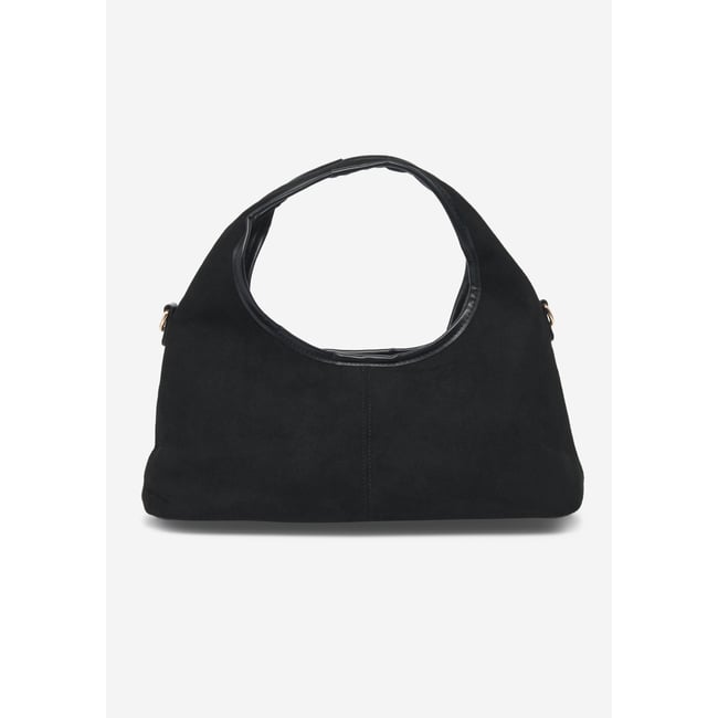 Sac porté épaule effet suédine - LOLALIZA