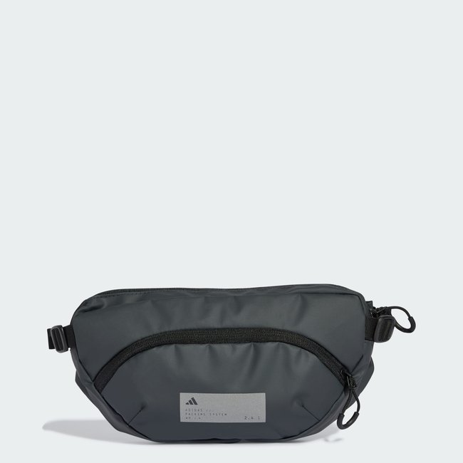 Sac banane hybride carbon / black / reflective silver <span itemprop=