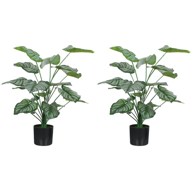 Plantes artificielles Plastique Vert Couleur vert <span itemprop=