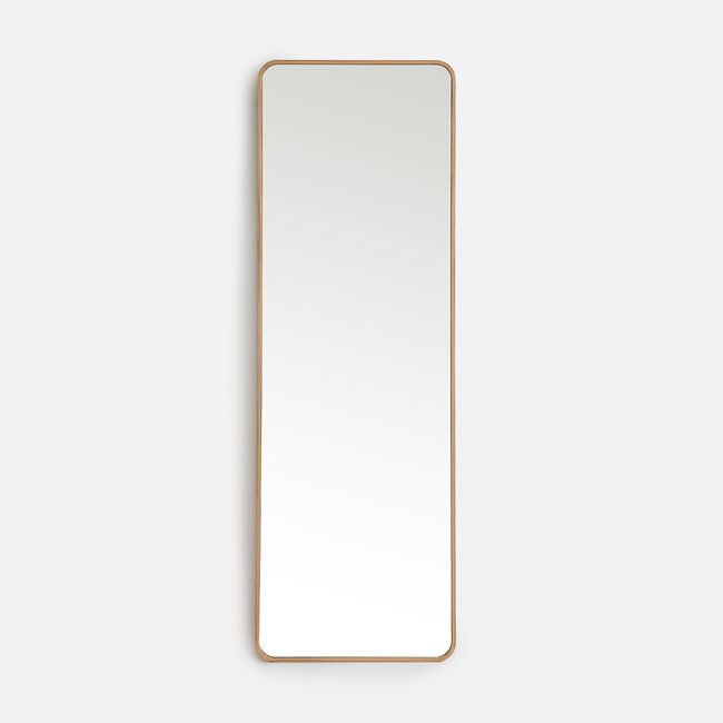 Espelho retangular folheado a carvalho 50x150 cm, Iodus natural <span itemprop=