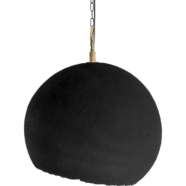Suspension en résine S.LIEROP Couleur noir et doré <span itemprop=