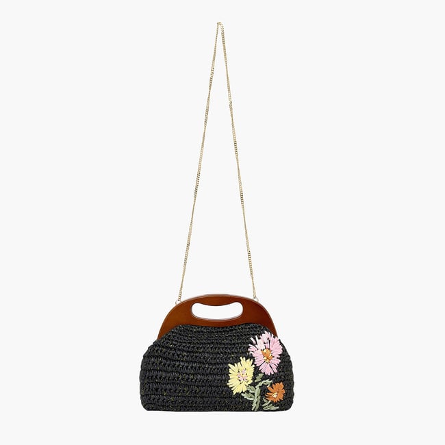 Sac frame  Sybile noir <span itemprop=
