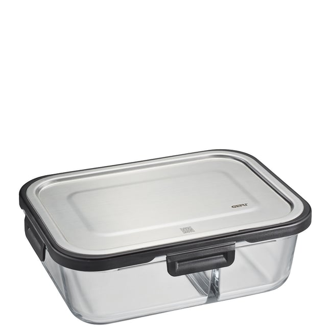 Boîte de conservation rectangulaire 1500 ml MILO noir <span itemprop=