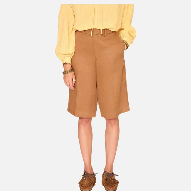 Short PAULIN 26s noisette <span itemprop=