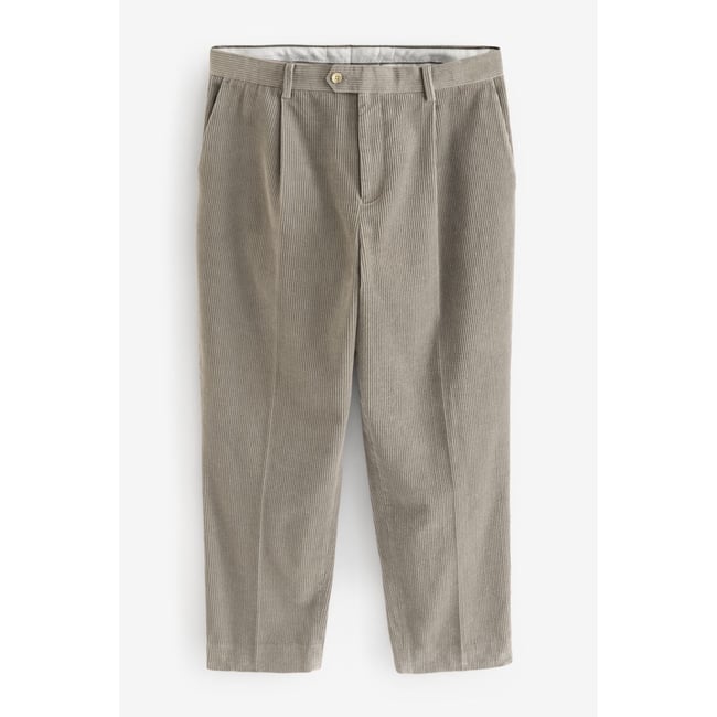 Pantalon de costume droit naturel <span itemprop=