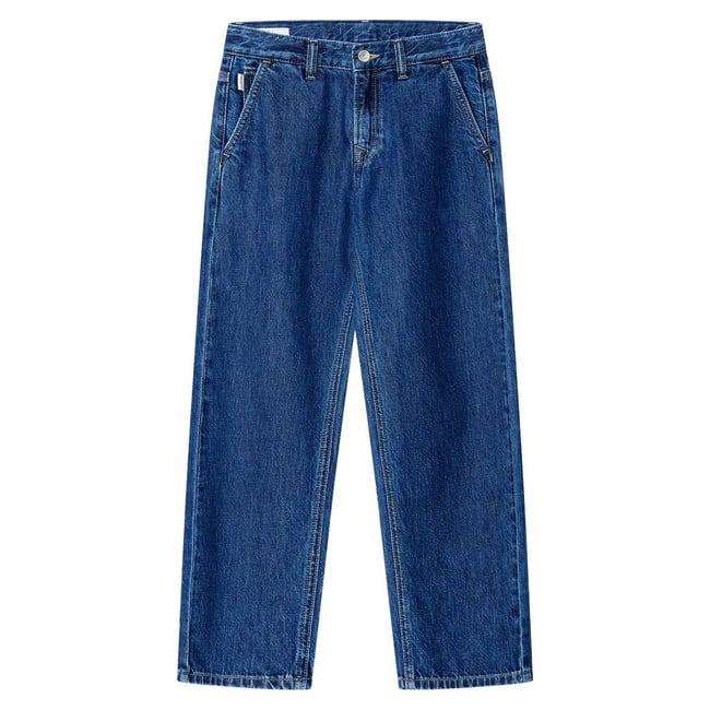 Daniel - Jean Coupe Large, Taille Moyenne denim <span itemprop=
