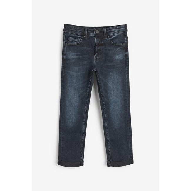 Jean Cinq Poches bleu encre <span itemprop=