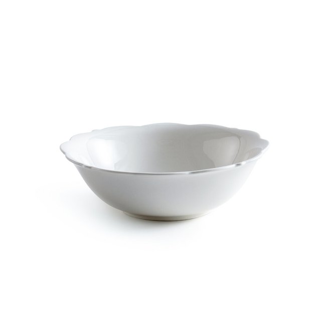 Hirène Porcelain Salad Bowl white LA REDOUTE INTERIEURS