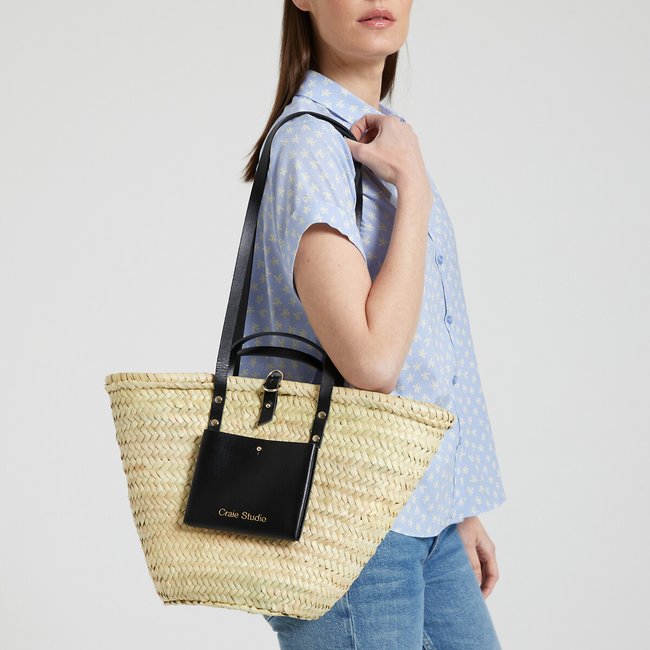 Bolso PANIER II negro <span itemprop=