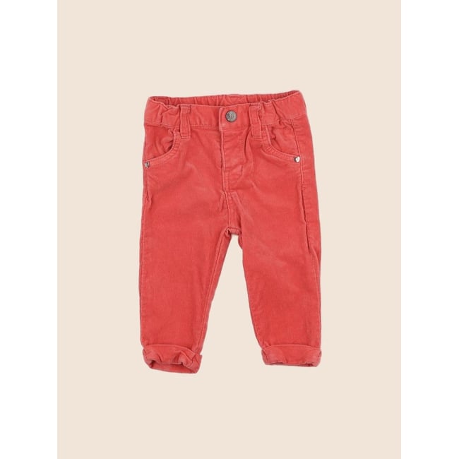 Pantalon - Etat satisfaisant orange, rose <span itemprop=