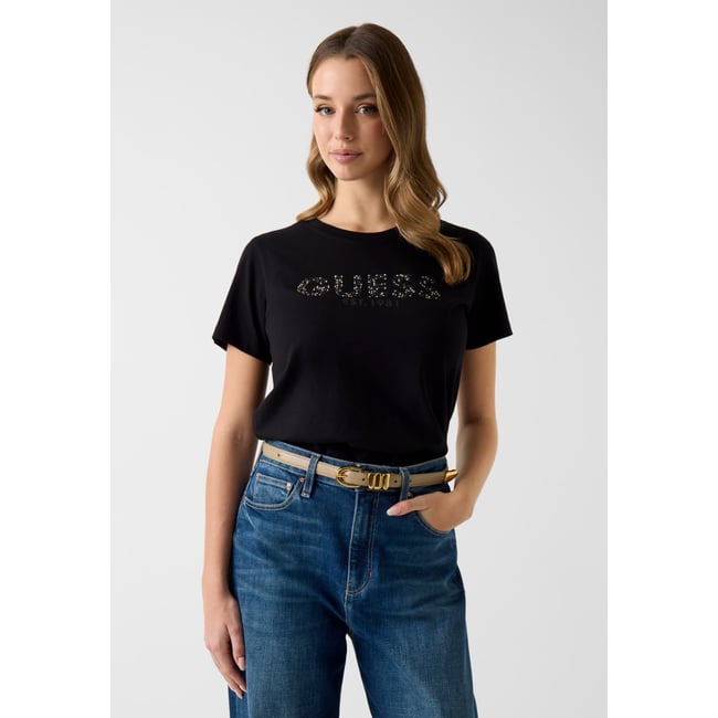 T-Shirt Logo Studs noir <span itemprop=