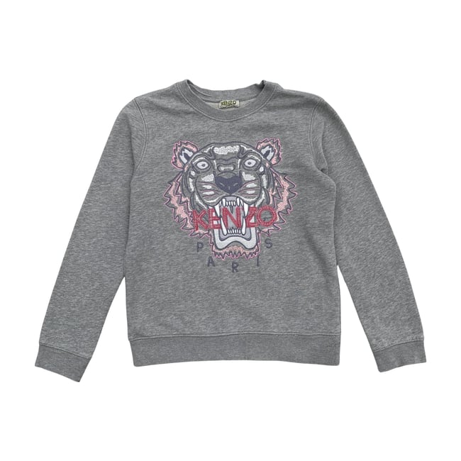 Pull enfant - Très bon état gris <span itemprop=