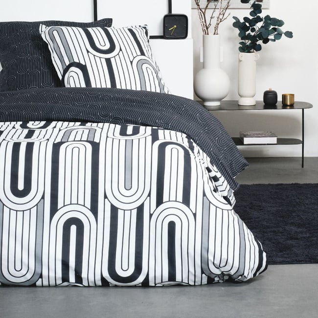 Parure de lit SUNSHINE FELICIE blanc <span itemprop=